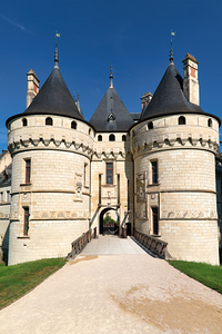 Visiting Chaumont Château in Chaumont France on a sunny day by Marco Brivio