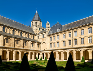 Visit to the abbey of saint etienne in caen normandy by Marco Brivio