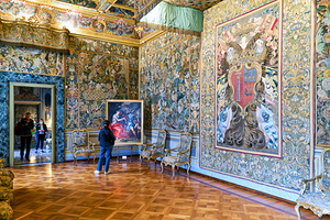 Visit to colonna art gallery in palazzo colonna in rome