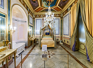 Explore bedroom from historic times at National Museum of Cerami by Marco Brivio