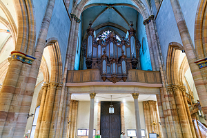 Explore St. Martin Church organ pipe in Colmar Alsace by Marco Brivio