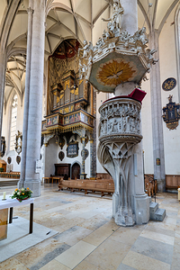 Visit to st. georgs kirche in nordlingen on the romantic road by Marco Brivio