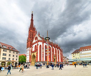 Visit to marienkapelle in wurzburg on the romantic road by Marco Brivio