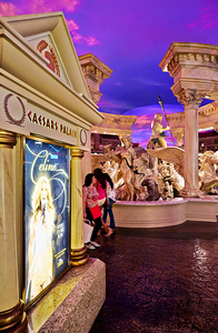 Shopping at caesars palace hotel in las vegas by Marco Brivio