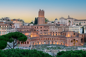 Visit trajans market at fori imperiali in rome lazio italy by Marco Brivio