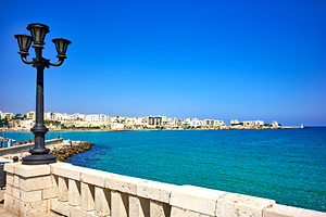 Apulia Puglia Salento. Italy. Otranto. The sea shore by Marco Brivio