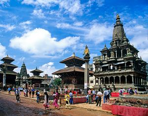 Nepal. Kathmandu. Durbar Square by Marco Brivio
