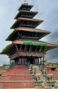 Nepal. Kathmandu. Durbar Square by Marco Brivio
