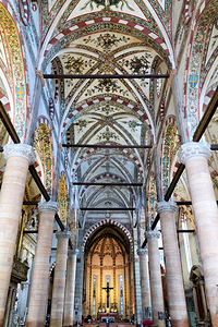 Verona Veneto Italy. The Basilica of Saint Anastasia by Marco Brivio