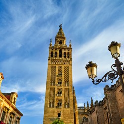Visit la giralda cathedral in seville andalusia