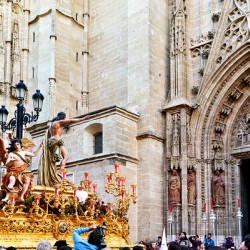 Easter Holy Week processions in Seville Andalusia