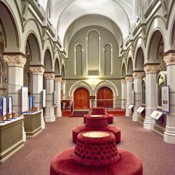 Seating area at Smithsonian Washington D.C