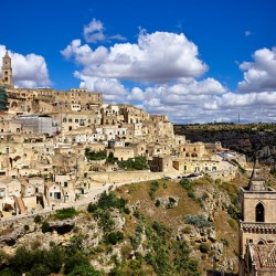 Daytime view of Sassi di Matera Italy