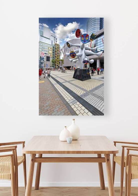 Japan. Tokyo. Modern Art at Shibuya District by Marco Brivio