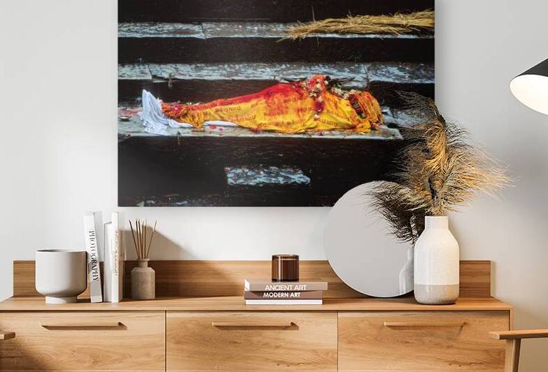 Nepal. Kathmandu. Cremation in Pashupatinath by Marco Brivio