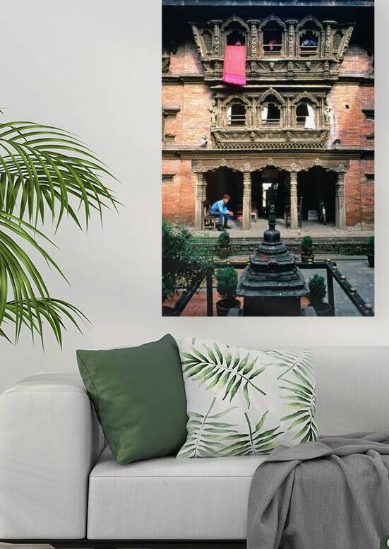 Nepal. Kathmandu. Kumari goddess house by Marco Brivio