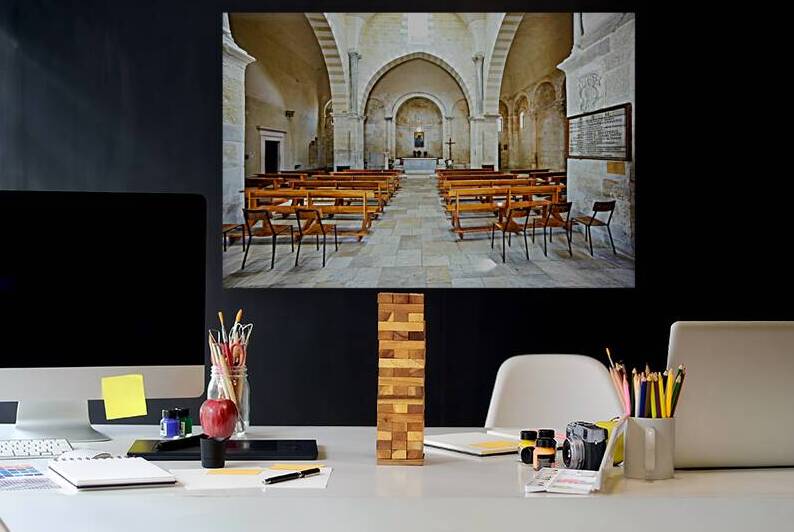 Apulia Puglia Italy. The Basilica of Santa Maria Maggiore di Siponto by Marco Brivio