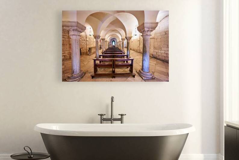 Apulia Puglia Italy. Trani. Basilica Cattedrale Beata Maria Vergine Assunta dedicated to Saint Nicholas by Marco Brivio