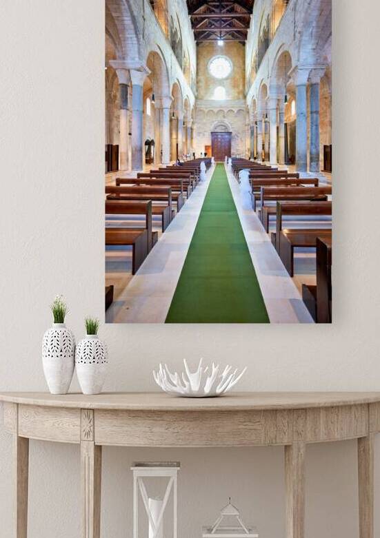 Apulia Puglia Italy. Trani. Basilica Cattedrale Beata Maria Vergine Assunta dedicated to Saint Nicholas by Marco Brivio