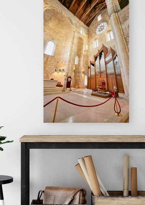 Apulia Puglia Italy. Trani. Basilica Cattedrale Beata Maria Vergine Assunta dedicated to Saint Nicholas by Marco Brivio