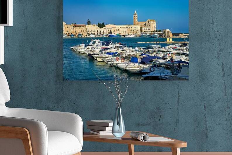 Apulia Puglia Italy. Trani. The seaport by Marco Brivio