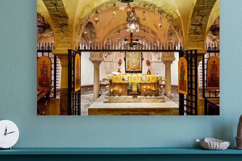 Apulia Puglia Italy. Bari. The Pontifical Basilica of Saint Nicholas. The shrine by Marco Brivio