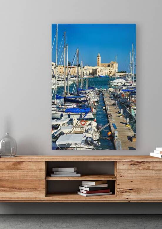 Apulia Puglia Italy. Trani. The seaport by Marco Brivio