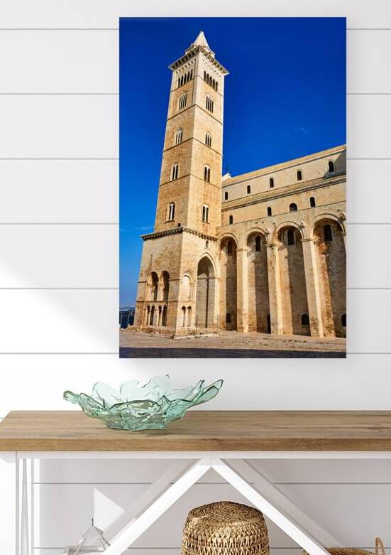 Apulia Puglia Italy. Trani. Basilica Cattedrale Beata Maria Vergine Assunta dedicated to Saint Nicholas by Marco Brivio