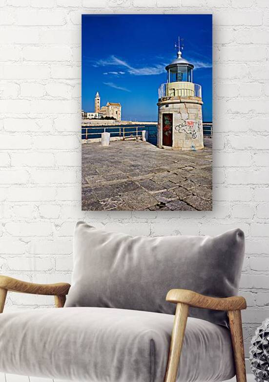 Apulia Puglia Italy. Trani. The lighthouse by Marco Brivio