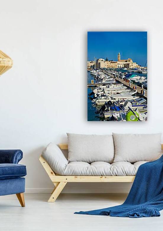 Apulia Puglia Italy. Trani. The seaport by Marco Brivio