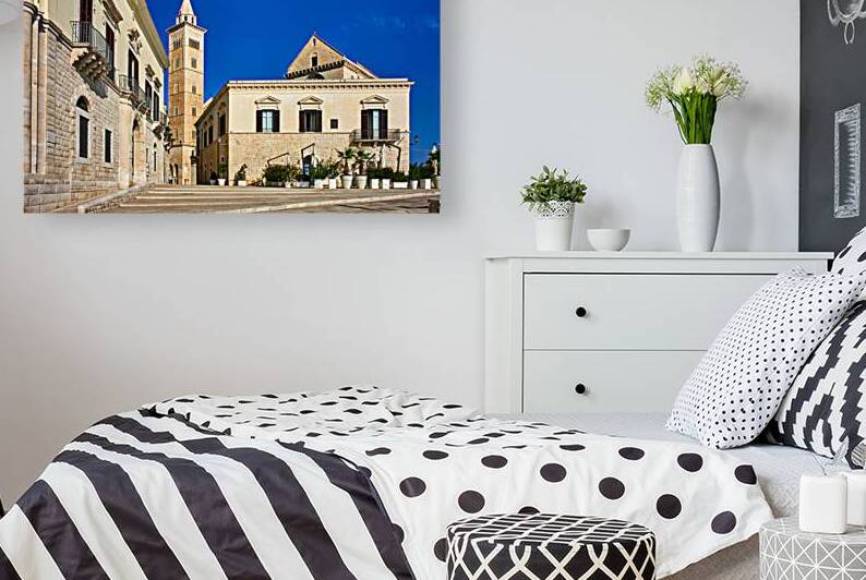 Apulia Puglia Italy. Trani. Basilica Cattedrale Beata Maria Vergine Assunta dedicated to Saint Nicholas by Marco Brivio