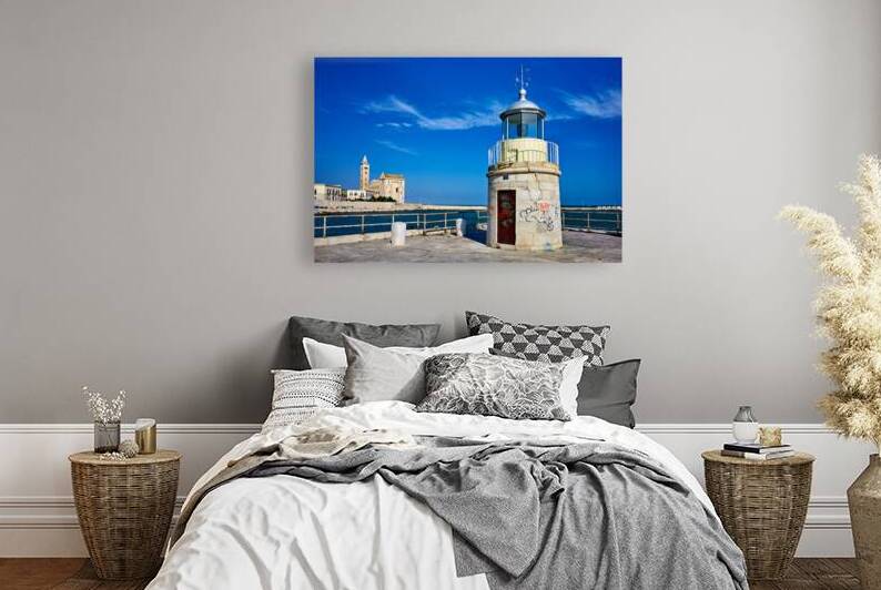 Apulia Puglia Italy. Trani. The lighthouse by Marco Brivio