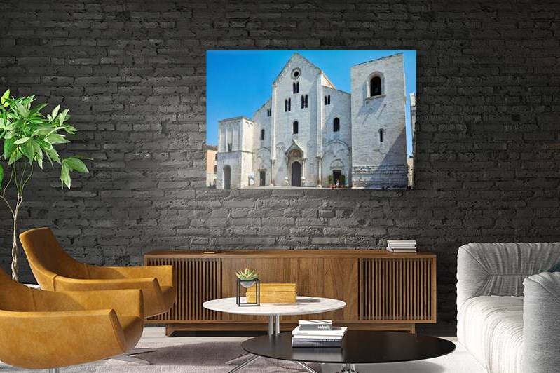 Apulia Puglia Italy. Bari. The Pontifical Basilica of Saint Nicholas by Marco Brivio