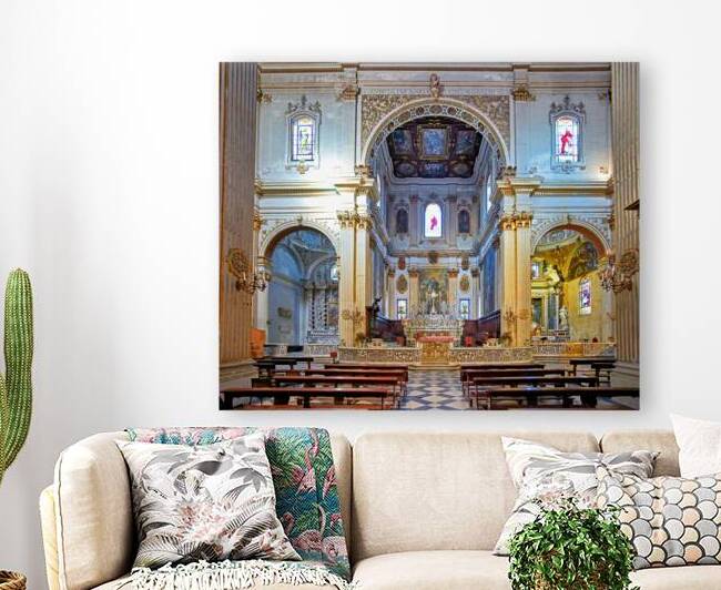 Apulia Puglia Salento Italy. Lecce. Cathedral Maria Santissima Assunta and Saint Orontius by Marco Brivio