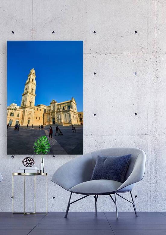 Apulia Puglia Salento Italy. Lecce. Cathedral Maria Santissima Assunta and Saint Orontius by Marco Brivio