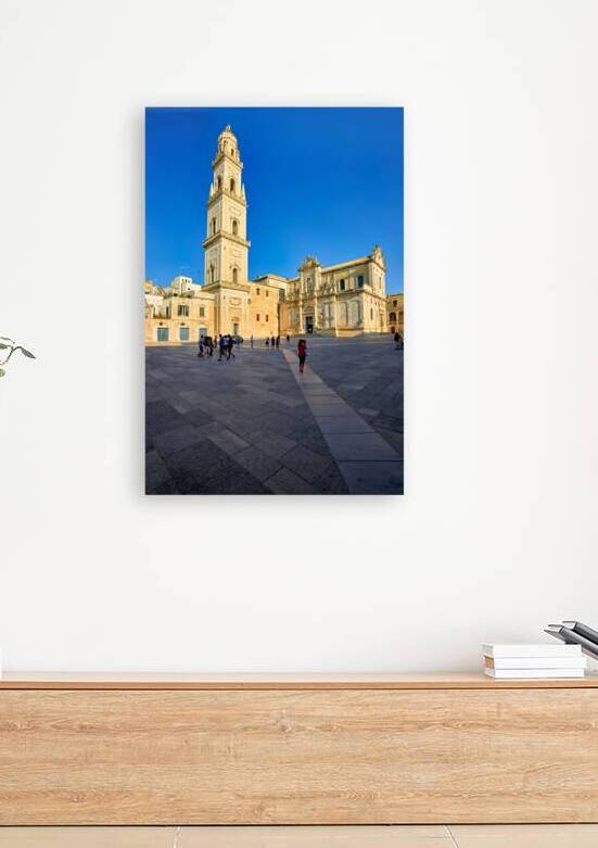 Apulia Puglia Salento Italy. Lecce. Cathedral Maria Santissima Assunta and Saint Orontius by Marco Brivio