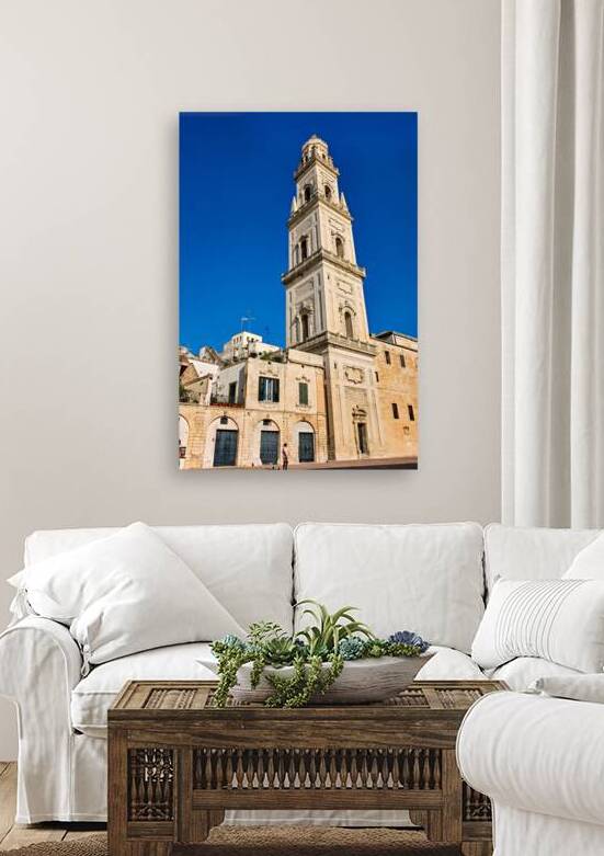 Apulia Puglia Salento Italy. Lecce. Cathedral Maria Santissima Assunta and Saint Orontius by Marco Brivio
