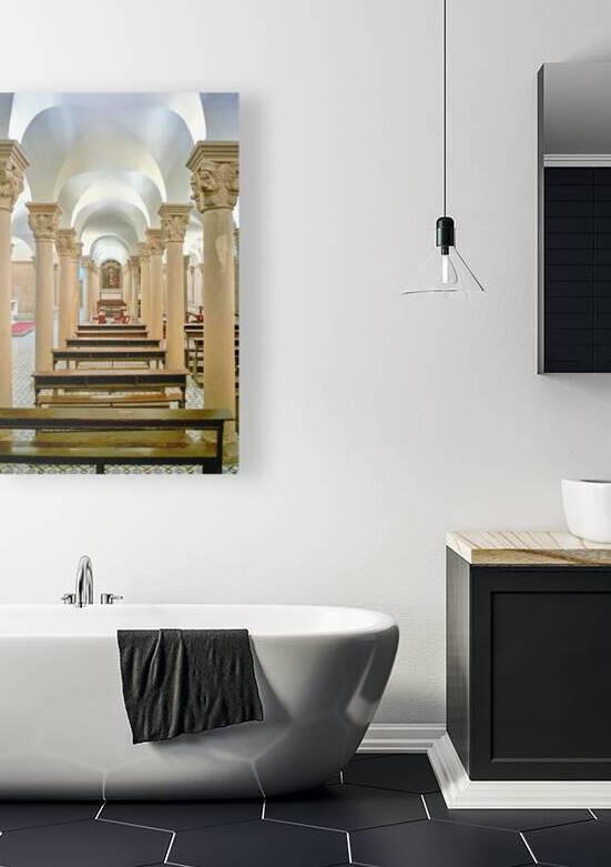 Apulia Puglia Salento Italy. Lecce. Cathedral Maria Santissima Assunta and Saint Orontius. The crypt by Marco Brivio