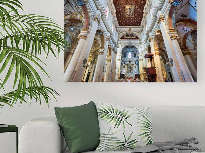 Apulia Puglia Salento Italy. Lecce. Cathedral Maria Santissima Assunta and Saint Orontius by Marco Brivio