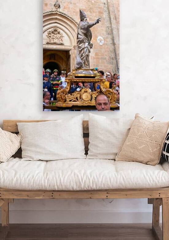 Apulia Puglia Italy. Ostuni. Festival of Saint Orontius. Procession with the statue of the Saint by Marco Brivio