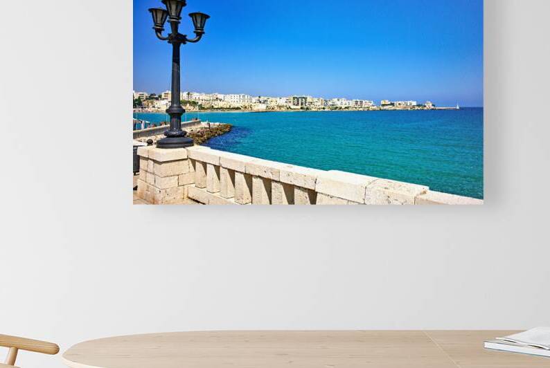 Apulia Puglia Salento. Italy. Otranto. The sea shore by Marco Brivio