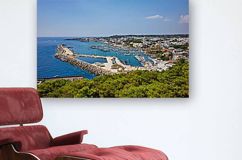 Salento. Apulia Puglia Italy. Santa Maria di Leuca. The harbour by Marco Brivio