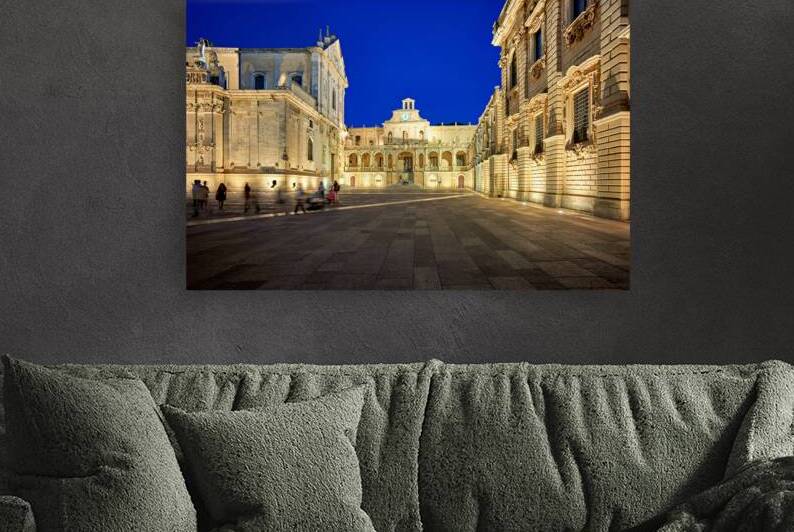 Apulia Puglia Salento Italy. Lecce. Cathedral Maria Santissima Assunta and Saint Orontius by Marco Brivio