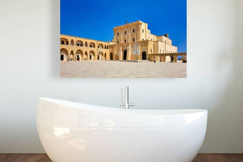 Salento. Apulia Puglia Italy. Santa Maria di Leuca. Santuario di Santa Maria de Finibus Terrae by Marco Brivio