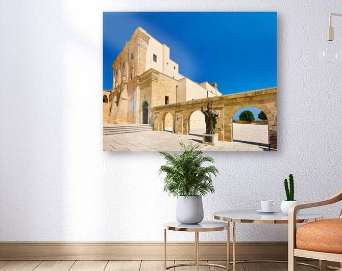 Salento. Apulia Puglia Italy. Santa Maria di Leuca. Santuario di Santa Maria de Finibus Terrae by Marco Brivio