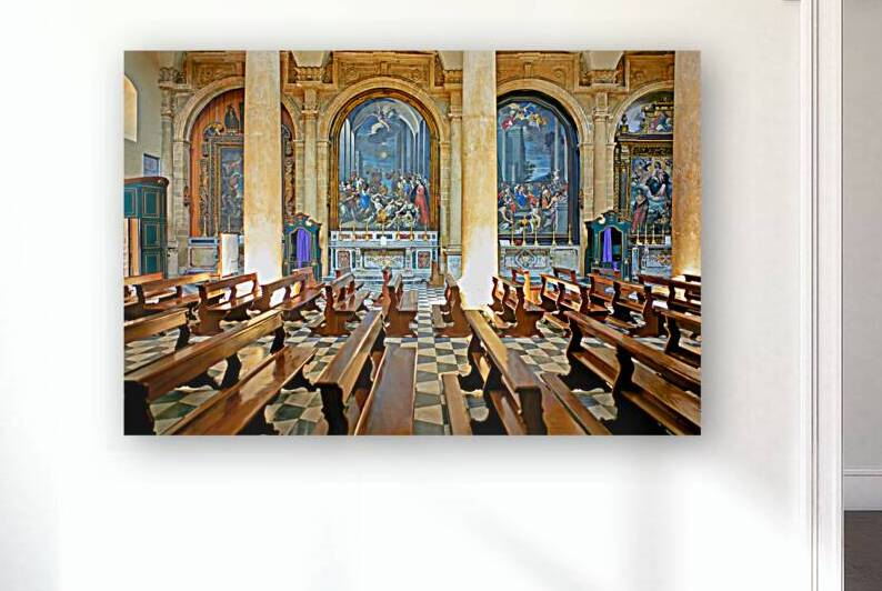 Salento. Apulia Puglia Italy. Gallipoli. The cathedral by Marco Brivio