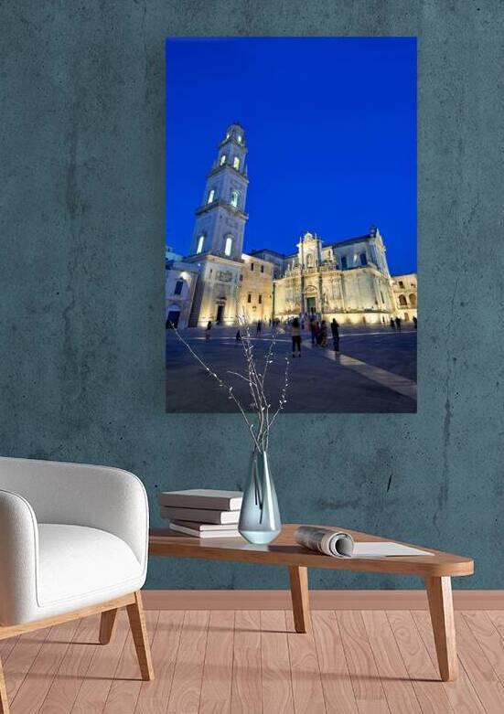 Apulia Puglia Salento Italy. Lecce. Cathedral Maria Santissima Assunta and Saint Orontius by Marco Brivio