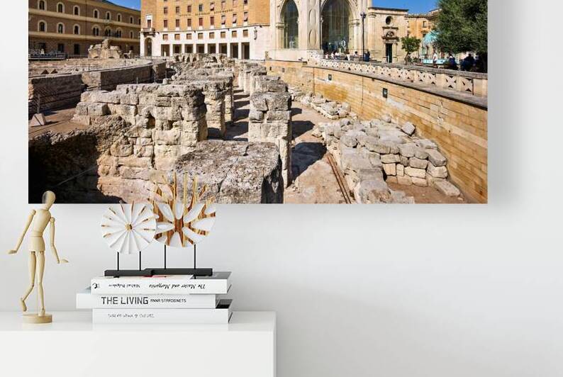 Apulia Puglia Salento Italy. Lecce. The Roman amphitheatre by Marco Brivio