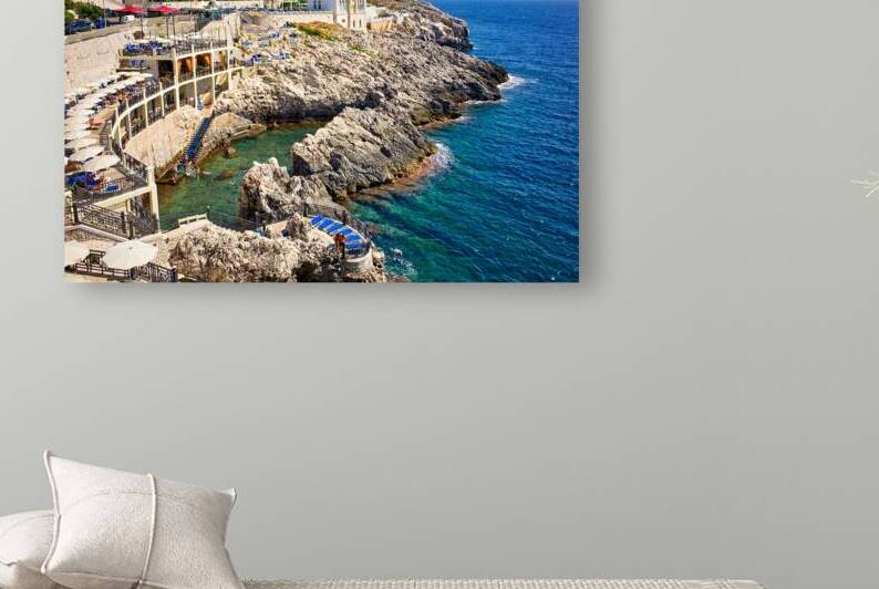 Salento. Apulia Puglia Italy. Santa Cesarea Terme. Thermal Baths by Marco Brivio