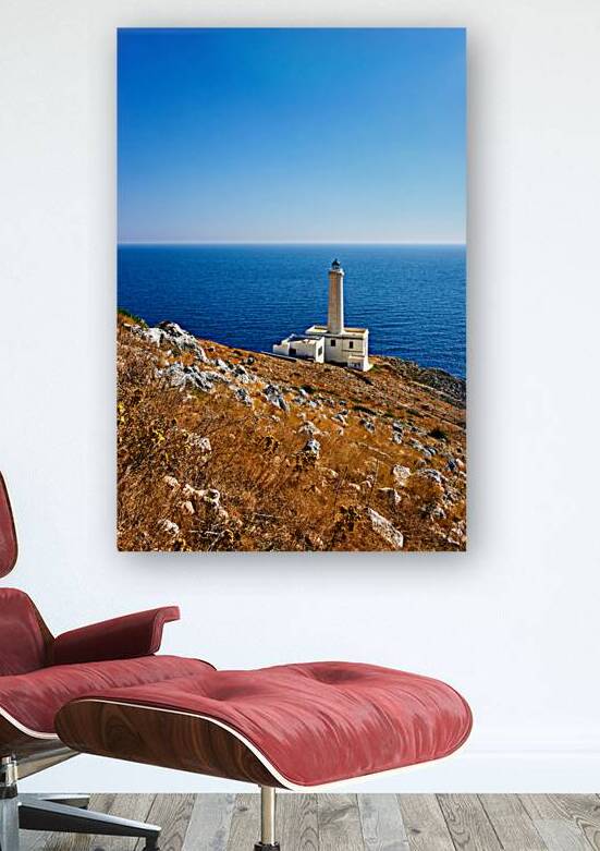 Apulia Puglia Italy. The lighthouse at Cape Palascia Capo dOtranto. The easternmost point of Italy by Marco Brivio